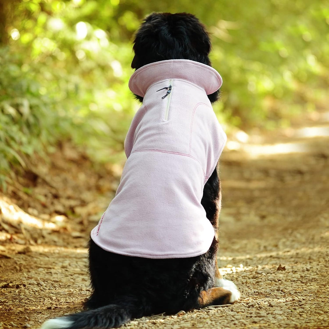 VIVAGLORY Hunde-Fleeceweste, Hundepullover für Kaltes Wetter für Grosse Hunde, Verstellbare Winterkl