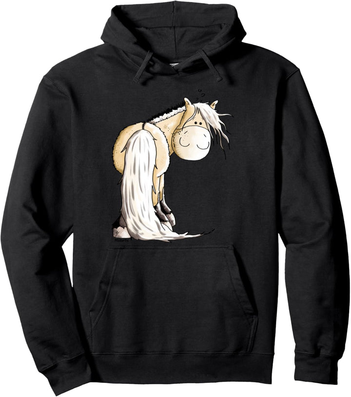 Happy Fjordpferd I Norweger Pferd I Pferde Geschenk I Fun Pullover Hoodie
