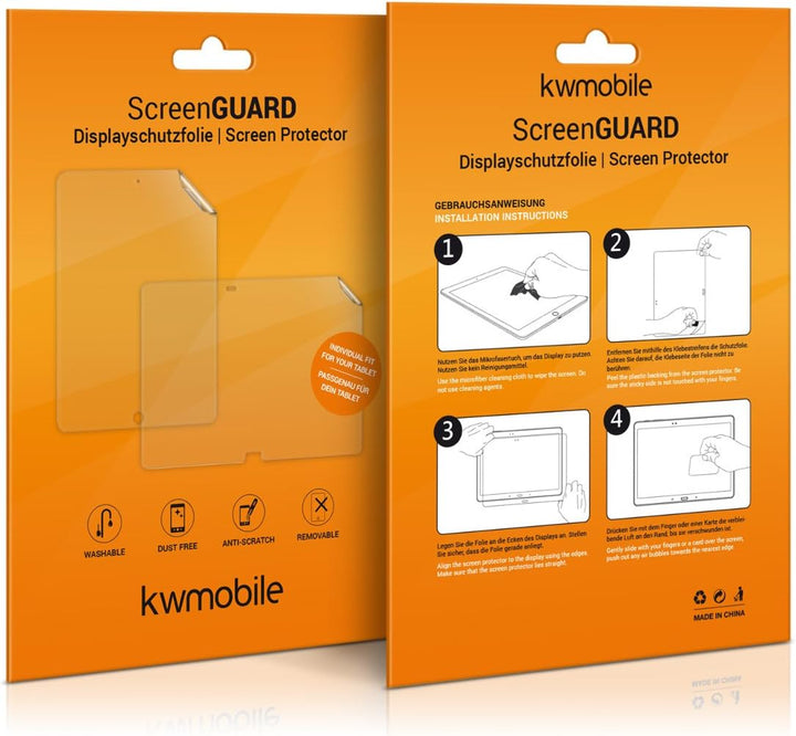 kwmobile Schutzfolie matt kompatibel mit Apple MacBook Pro 16" (2019) A2141 - Folie Displayschutz -