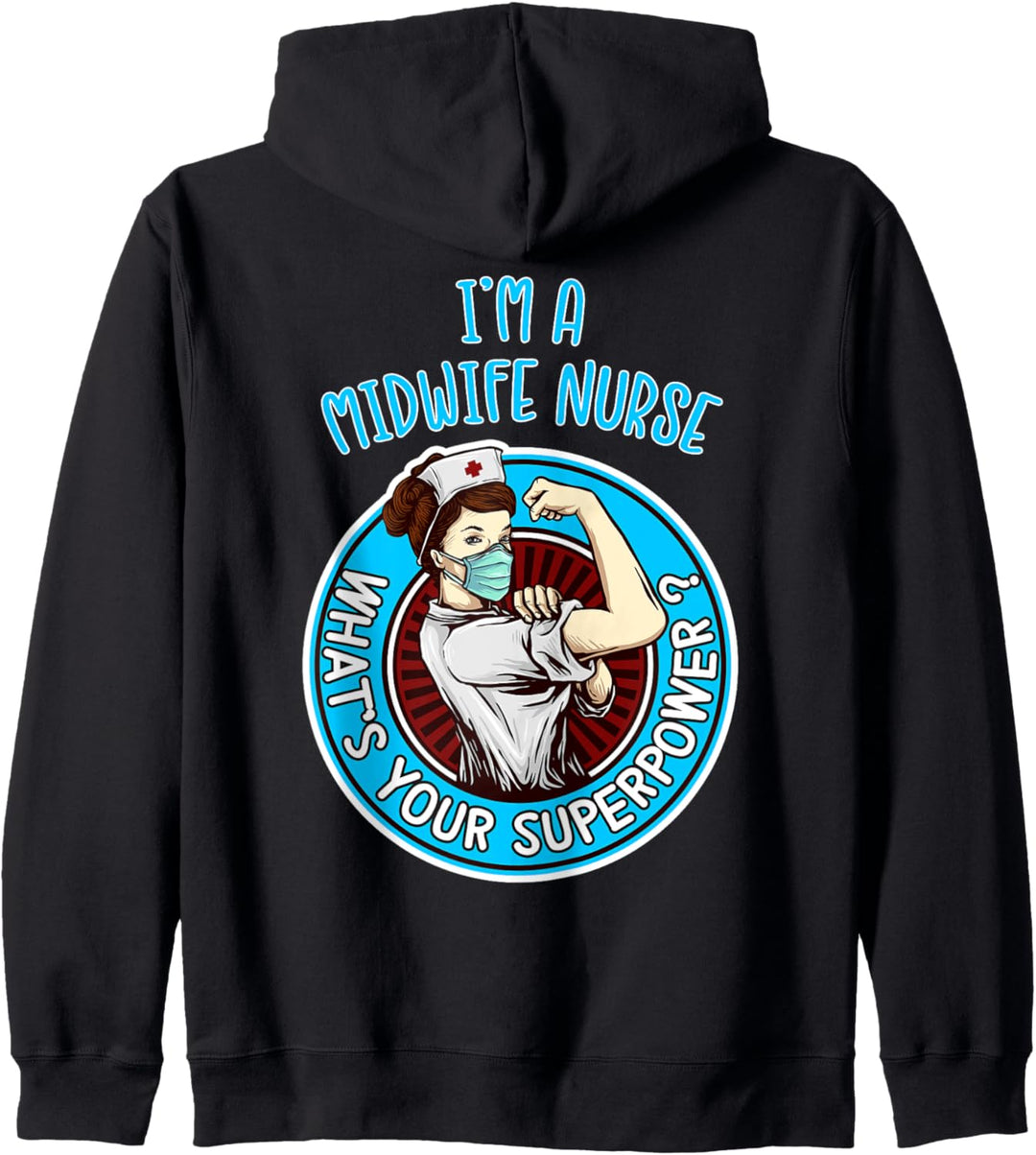 Hebamme Krankenschwester Shirt für Frauen Krankenpflege Kapuzenjacke