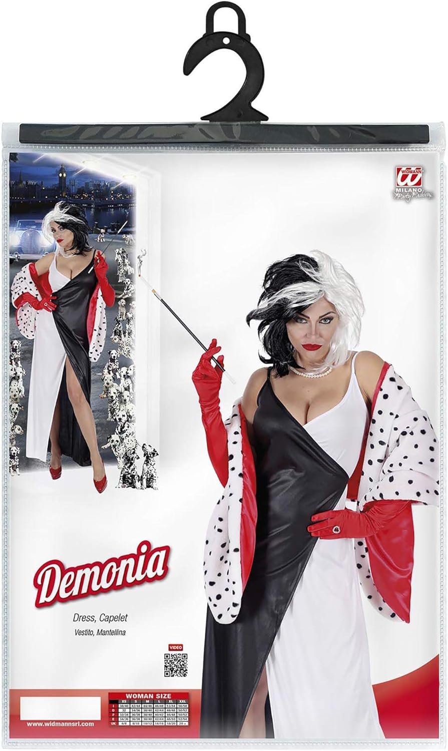 W WIDMANN MILANO Party Fashion - Kostüm Demonia, Devil, Faschingskostüme, Halloween, S