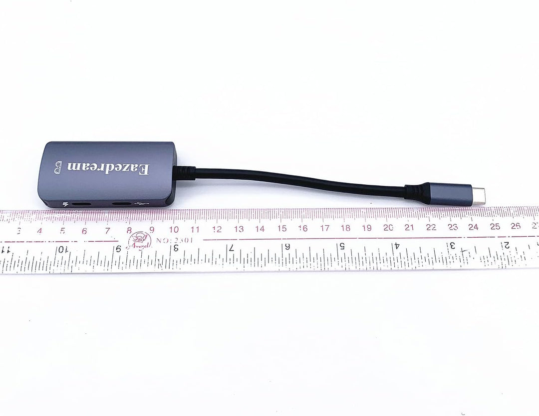 Type-C Hub Adapter für Viture Xreal Rokid Rayneo AR Brille (3 USB-C), 3 USB-C