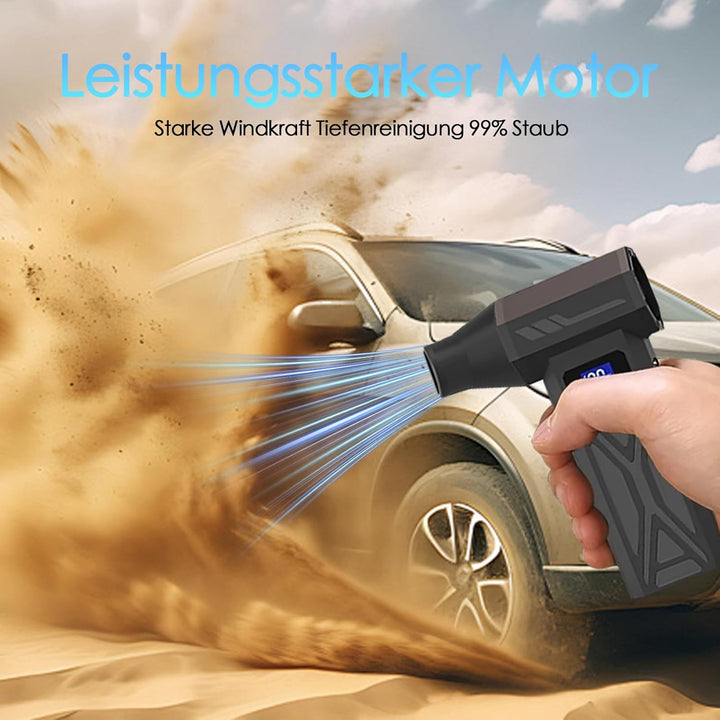 2-in-1 Elektrische Staubgebläse Staubsauger 150000 U/min 4-Gang Einstellbare Electric Air Duster Geb