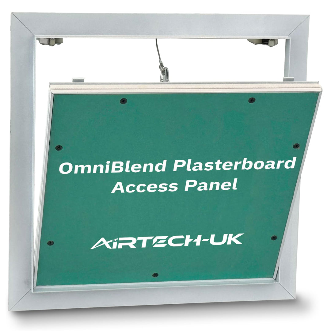 AirTech-UK Gipskarton-Zugangsplatten mit Aluminiumrahmen, Revisionstür (300 mm x 300 mm) KRAL-10 (30