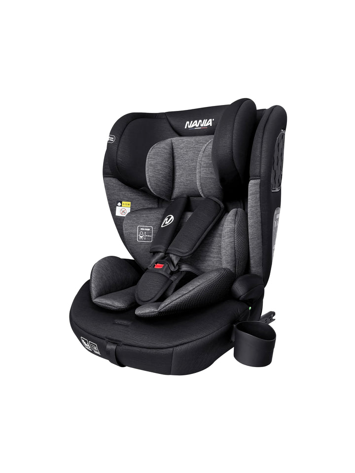 Nania Milano Kinderautositz Isofix, skalierbar 76-150 cm, von 9 bis 36 kg, 15 Monate bis 12 Jahre, v