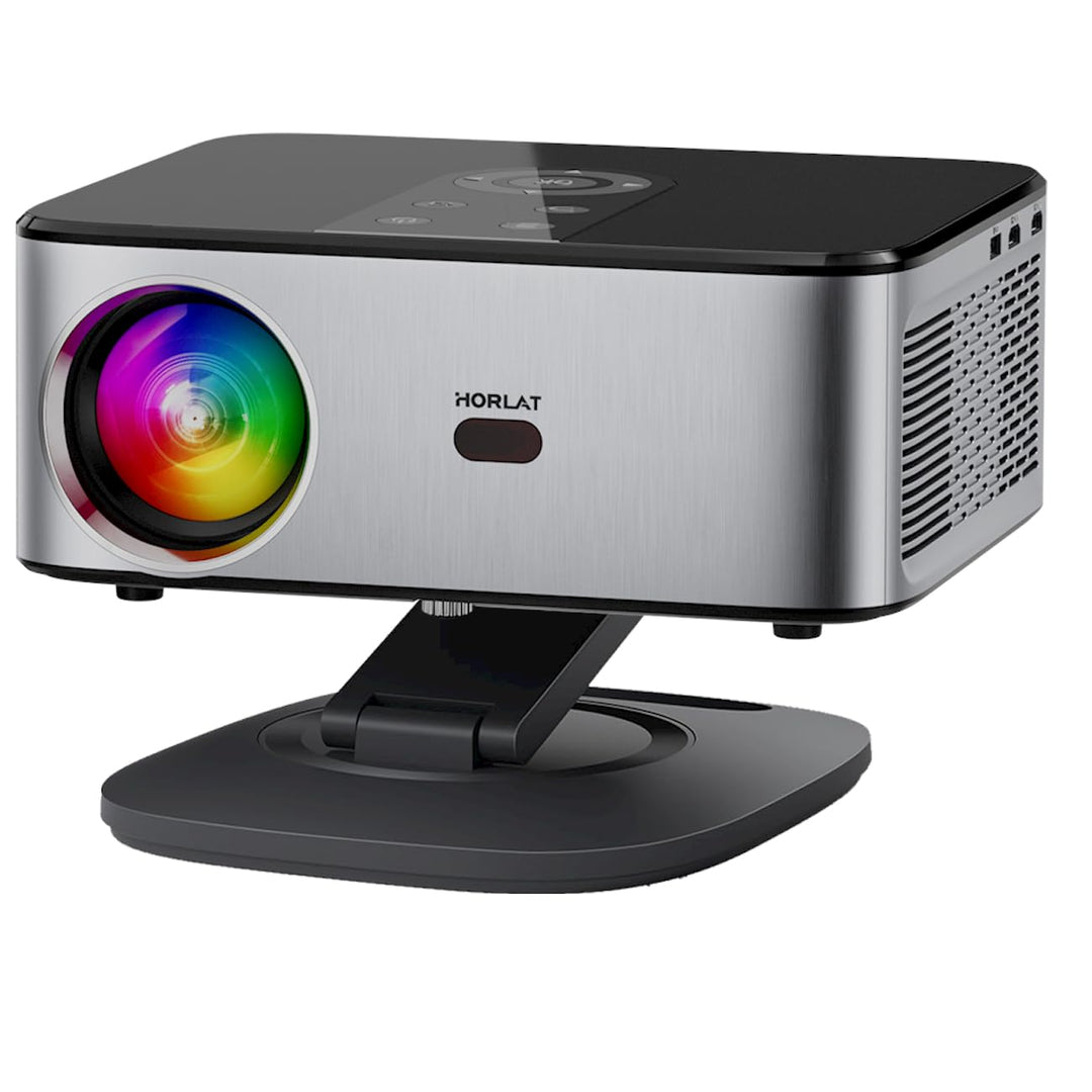 Beamer【1500 ANSI & Google TV】 HORLAT Beamer 4K Heimkino, Full HD 1080P WiFi6 Bluetooth, Autofokus/Tr