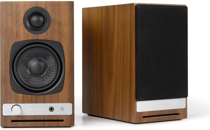 Audioengine HD3 Wireless Speakers mit Bluetooth - 60W Verkabelt Computer-Lautsprecher für Desktop-Mo