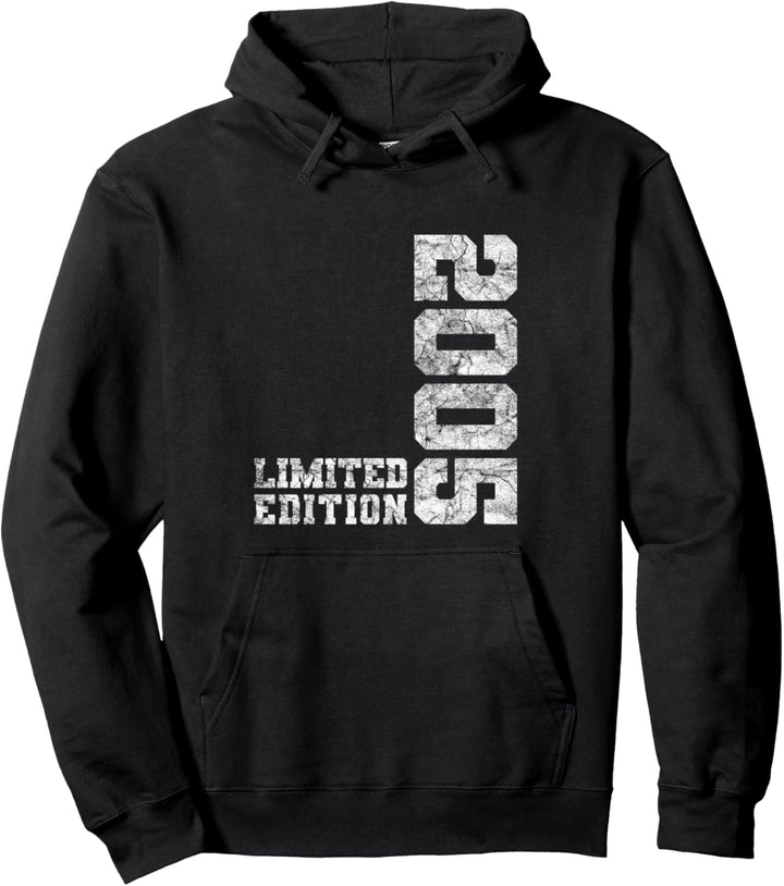 18. Geburtstag Junge Mädchen 2005 Limited Edition Geschenk Pullover Hoodie