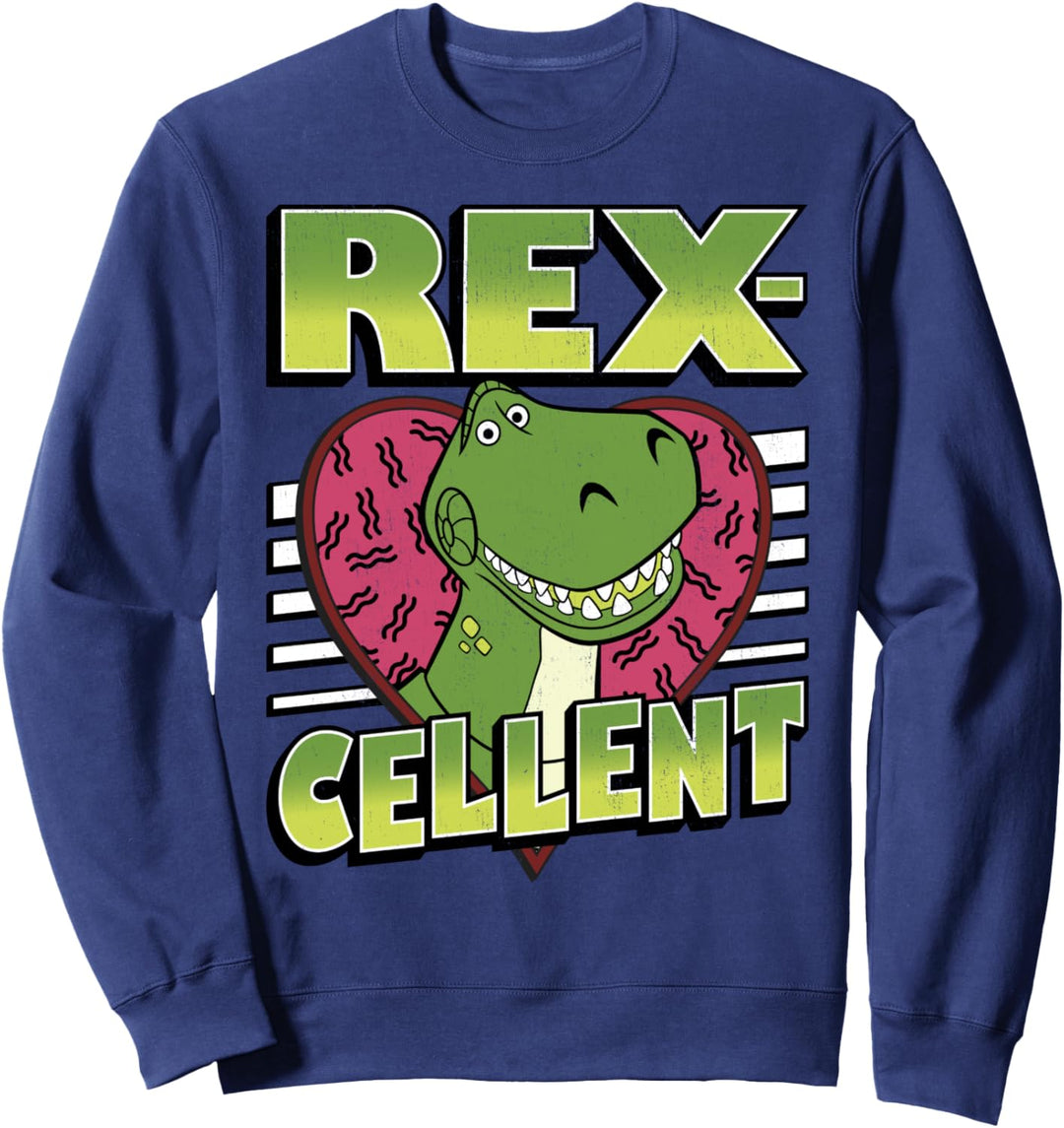 Disney Pixar Toy Story Valentine's Day Rex-Cellent Heart Sweatshirt