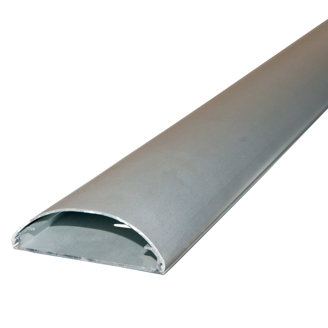 HFTEK - Kabelkanal Alu Abdeckung Aluminium Wand Leitung Cover 100 x 6 x 2,2 cm - HF12A, HF12A