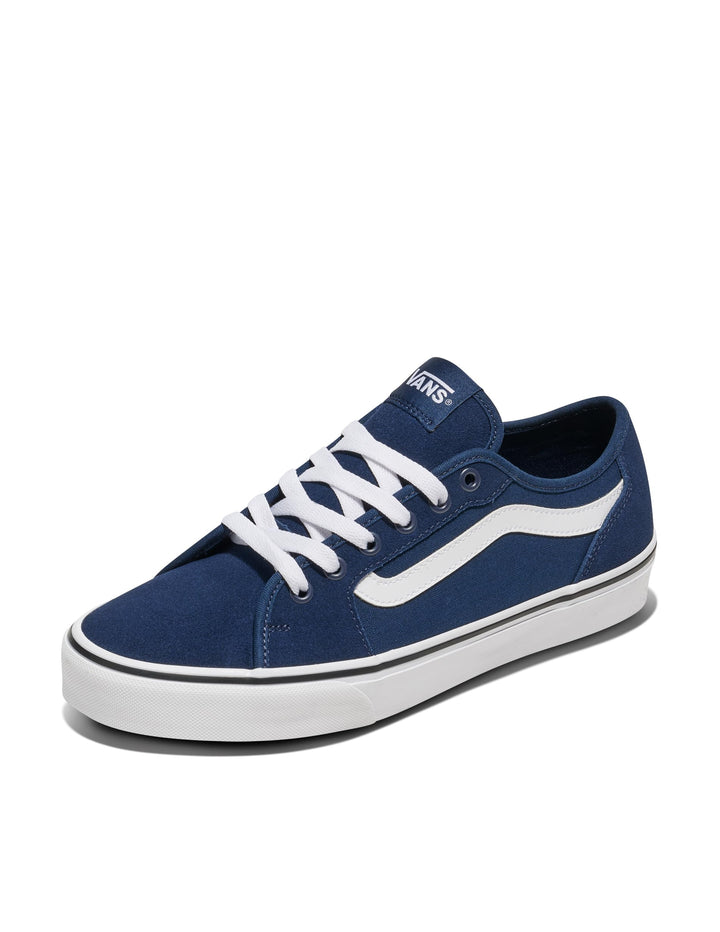 Vans Herren Filmore Decon Seasonal Sneaker 44 EU Suede Canvas Dress Blues White, 44 EU Suede Canvas