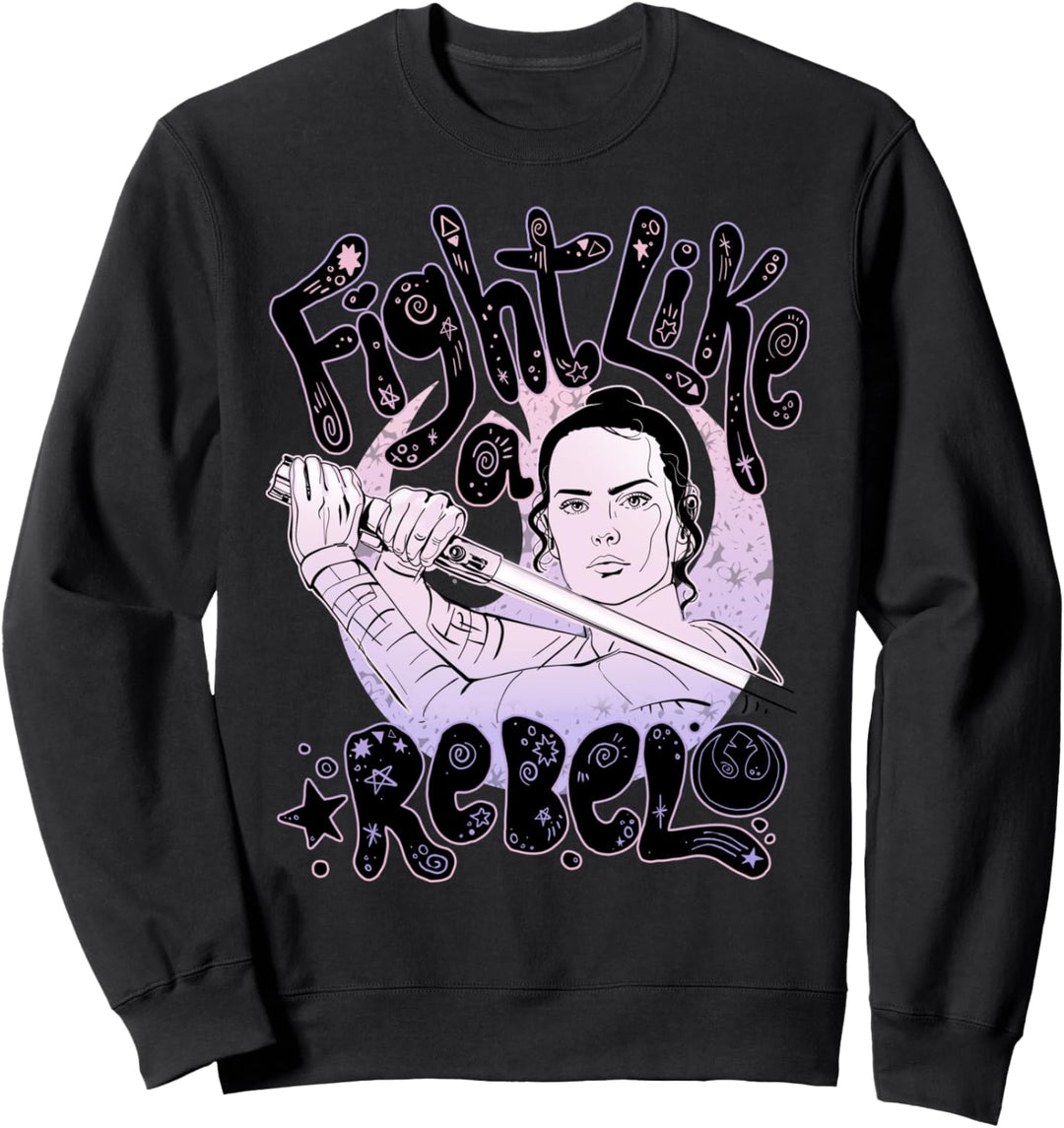 Star Wars: The Rise Of Skywalker Rey Fight Like A Rebel Sweatshirt