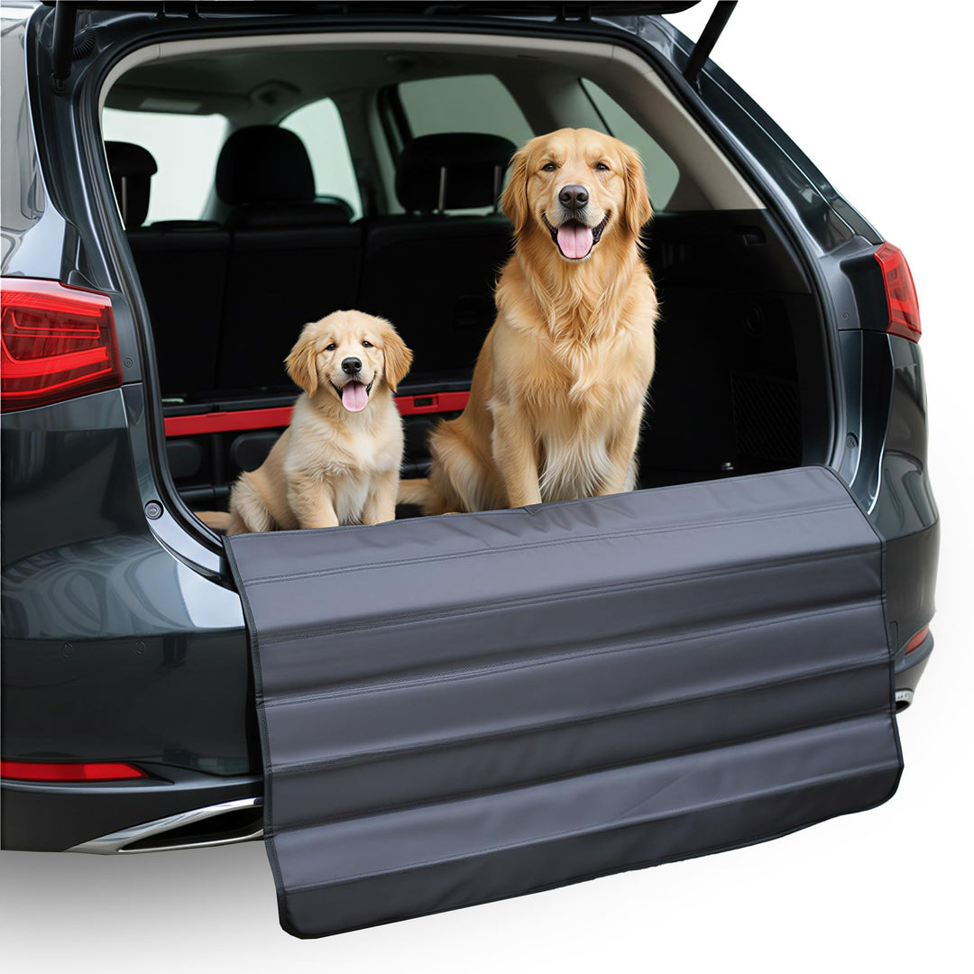 Auto Ladekantenschutz Kofferraum Schutzmatte 96 x 64cm: Kofferraumschutz Hund Anti Kratzer Stossfäng