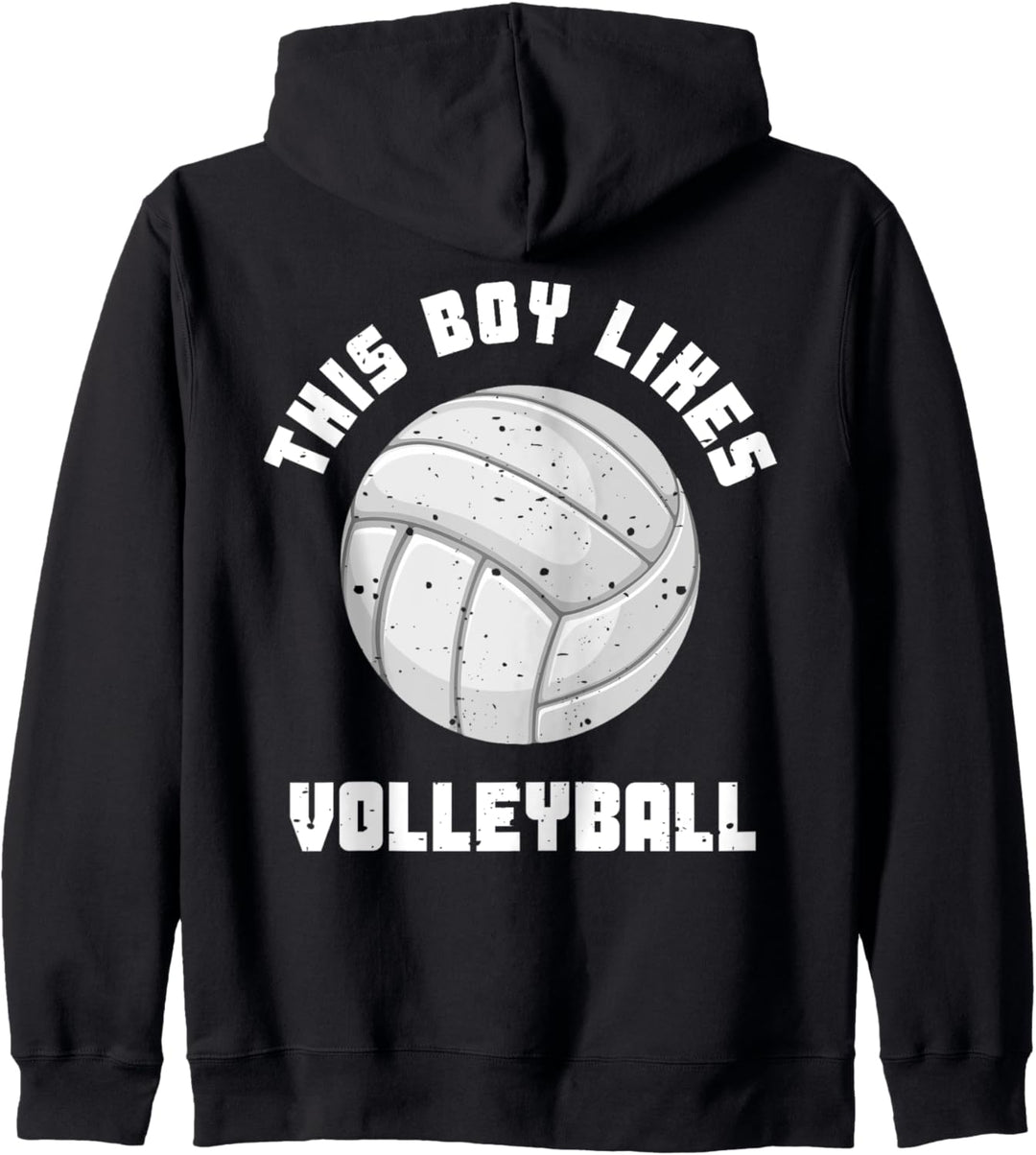 Vintage Sports Dieser Junge Mag Volleyball Kapuzenjacke