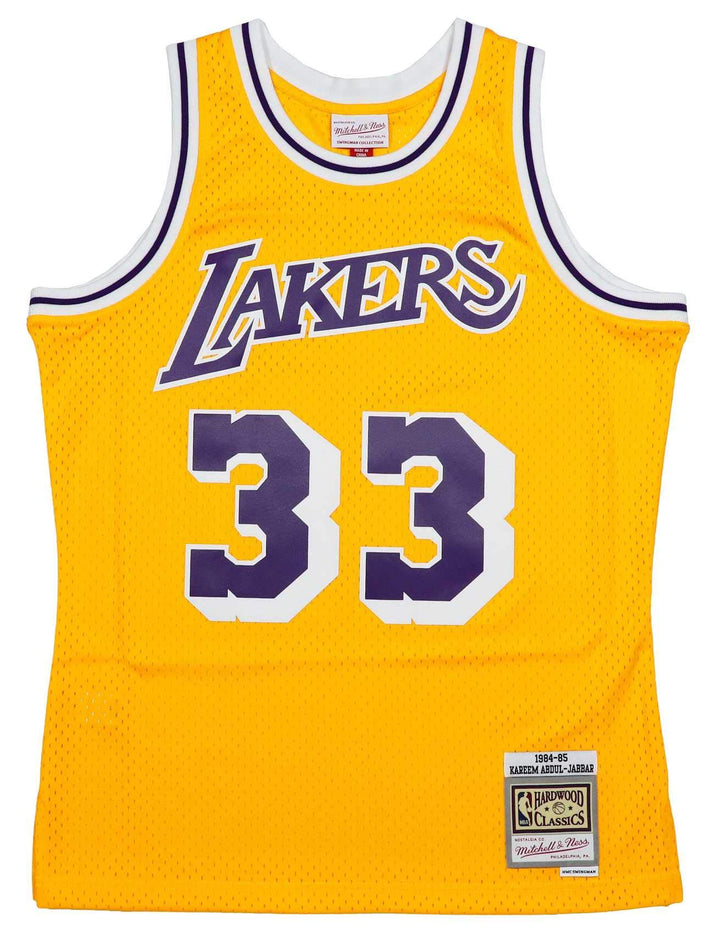 Mitchell & Ness Herren Swingman Jersey Classic (1er Pack) S Gelb, S Gelb