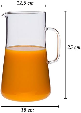 Trendglas Jena Teekanne / Teebereiter HUDSON mit Deckel und Edelstahlfilter, 2,5 l