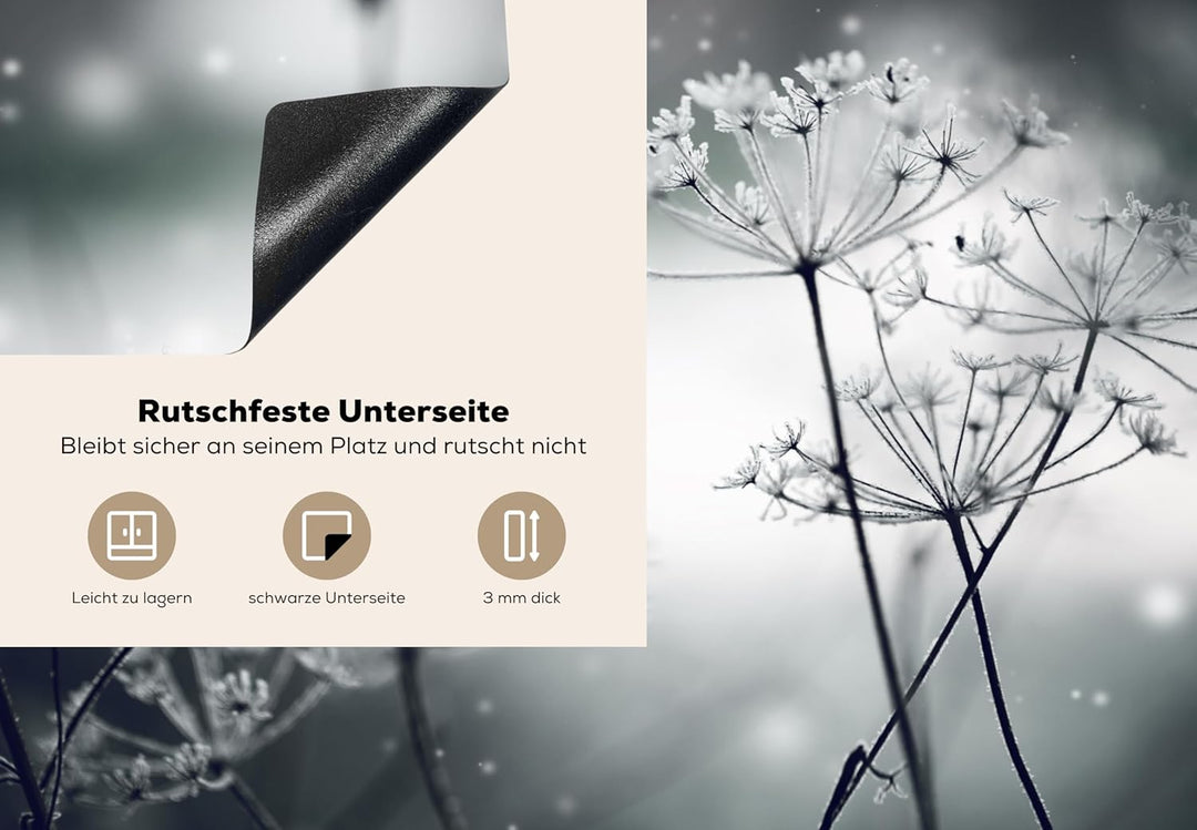 KitchenYeah© Herdabdeckplatte Einteilig Herdabdeckung Abdeckplatte für Ceranfeld Abdeckung Induktion
