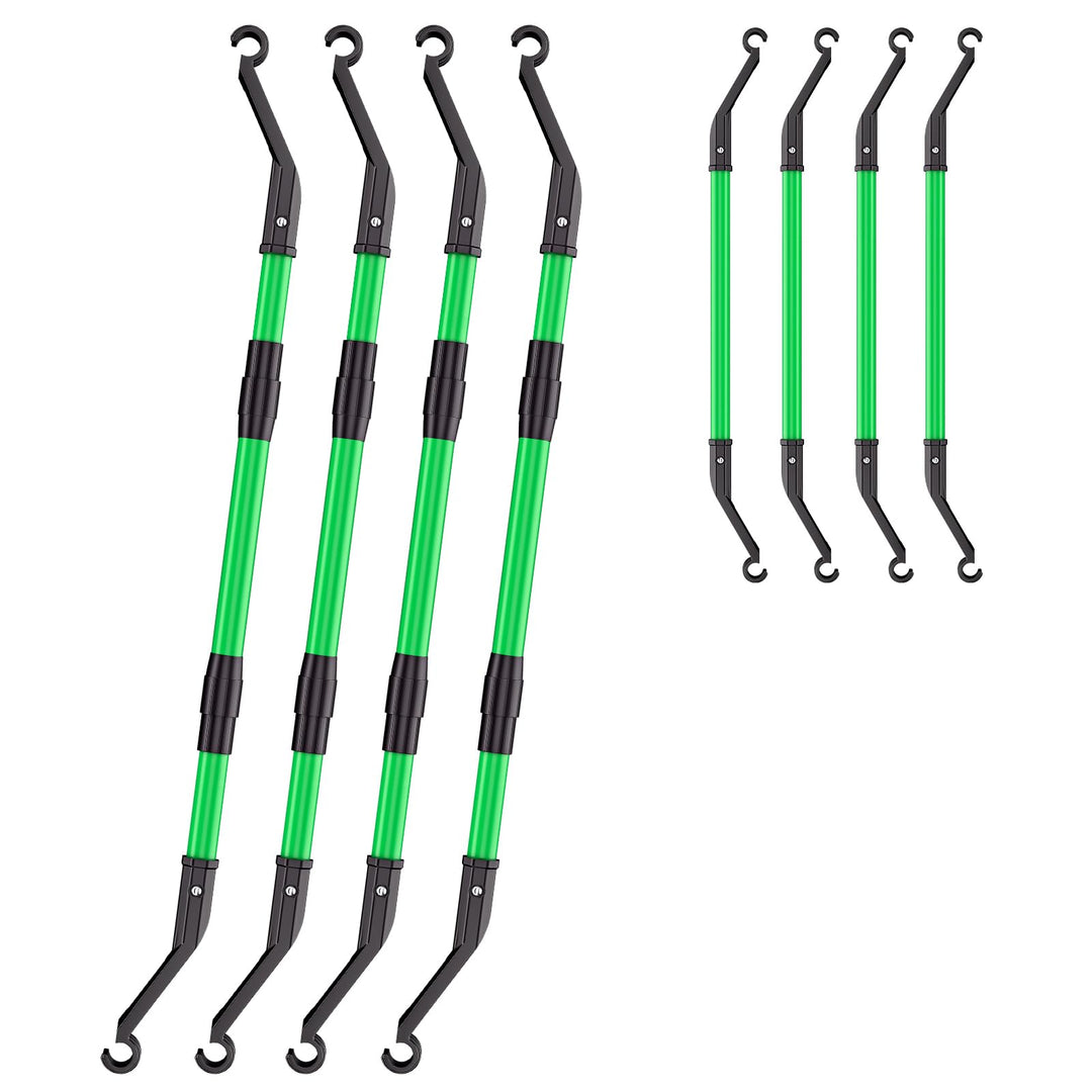 VIVOSUN High-CFM Stützstangen-Set für Growzelt, Heavy-Duty Querstreben, 100–150 cm verstellbar, hohe