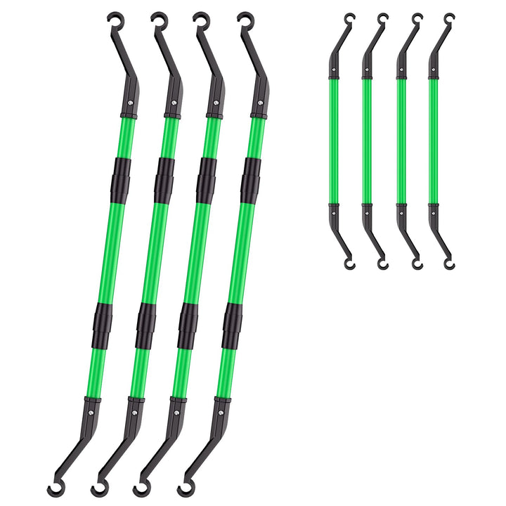 VIVOSUN High-CFM Stützstangen-Set für Growzelt, Heavy-Duty Querstreben, 100–150 cm verstellbar, hohe