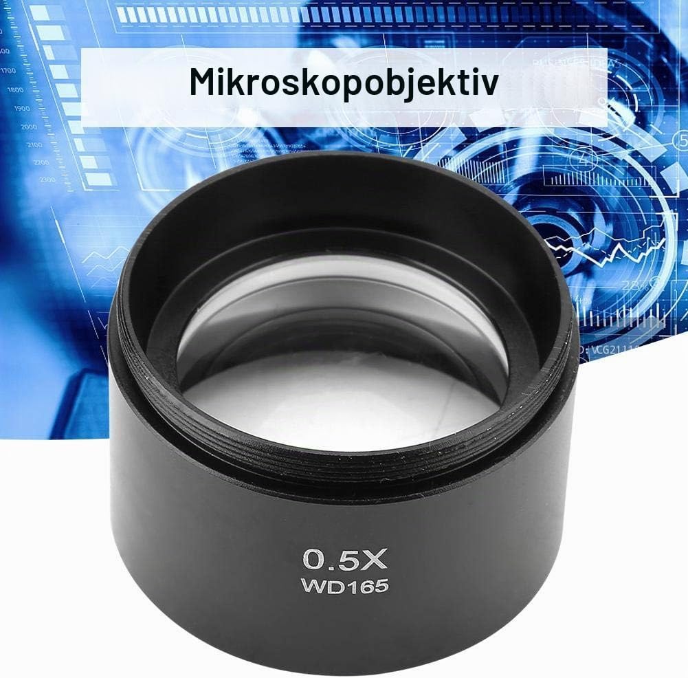 Objektivlinse KP-0.5X Mikroskop Objective Lens mit 48 mm (1-7/8 "") - Montagegewinde