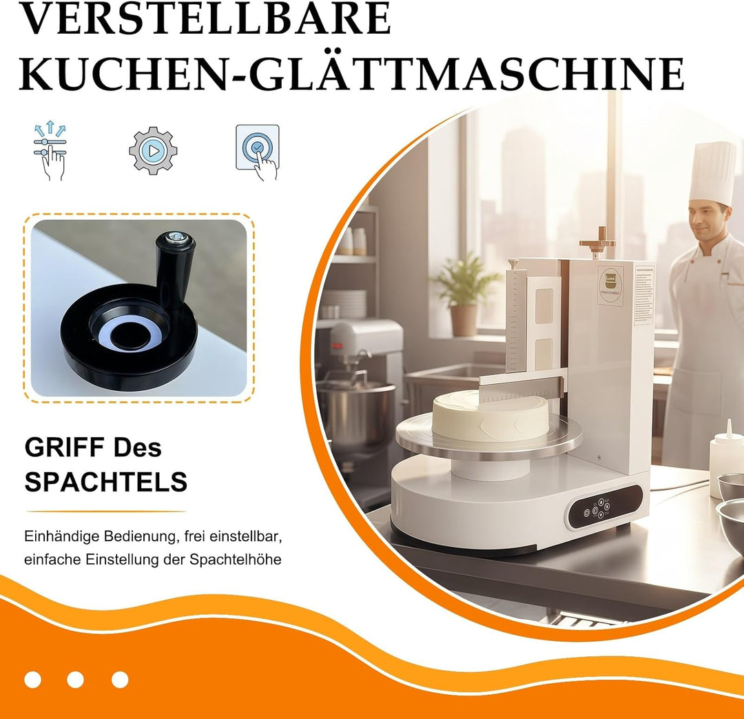 Automatische Kuchencreme-Maschine, Torten Glättungsmaschine, Cake Decorating Machine Zum Verteilen v
