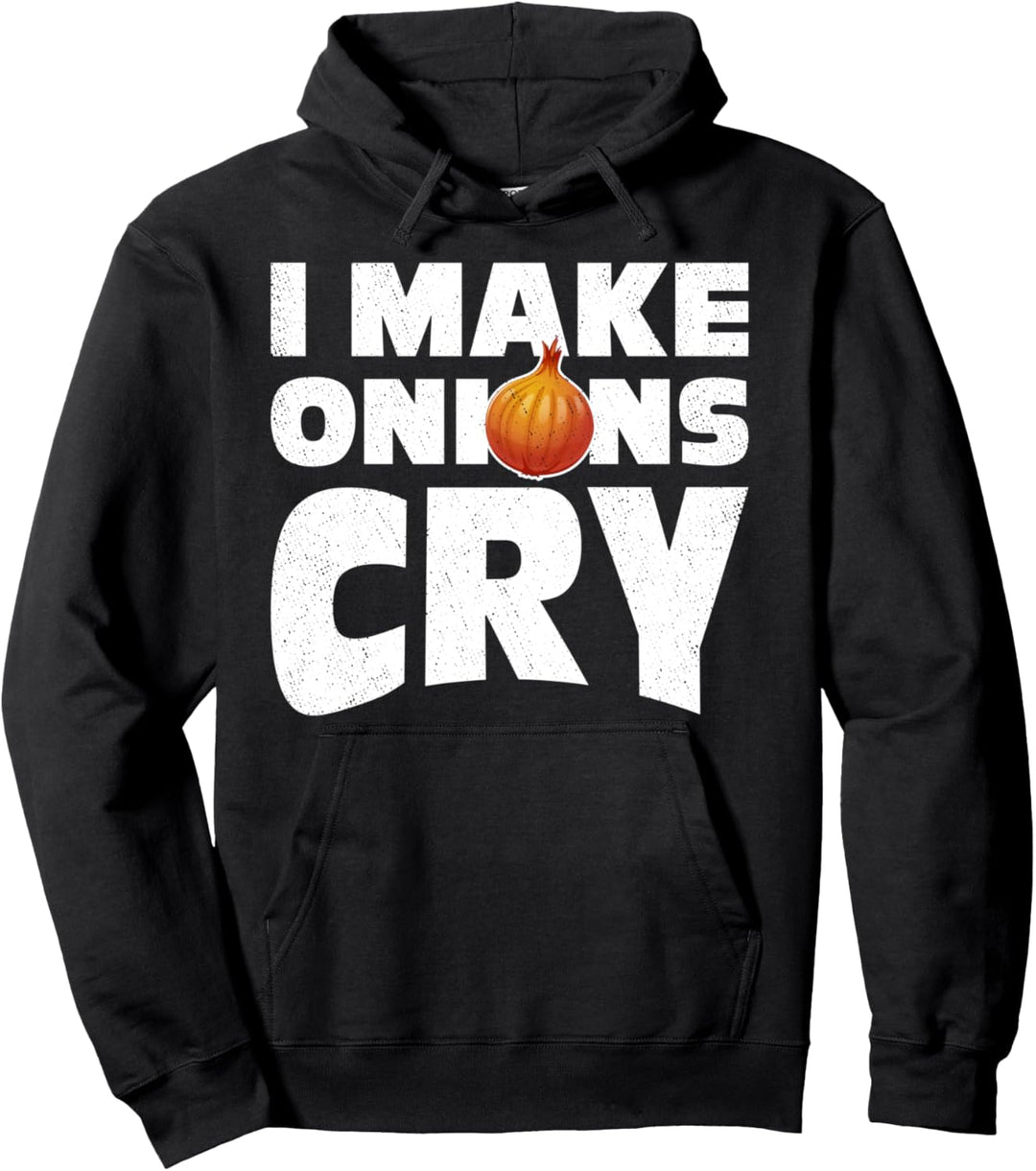 Chefkoch Ich bringe Zwiebeln zum Weinen Küchenchef Koch Pullover Hoodie
