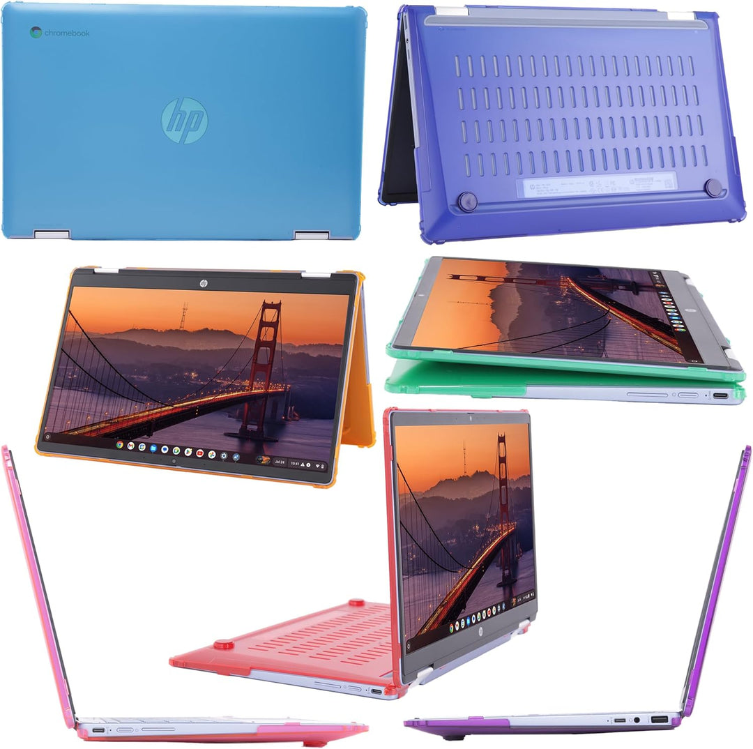 mCover Hartschalen-Schutzhülle, nur kompatibel mit HP Chromebook x360 14B-CD0000 Serie (2024-2025) (