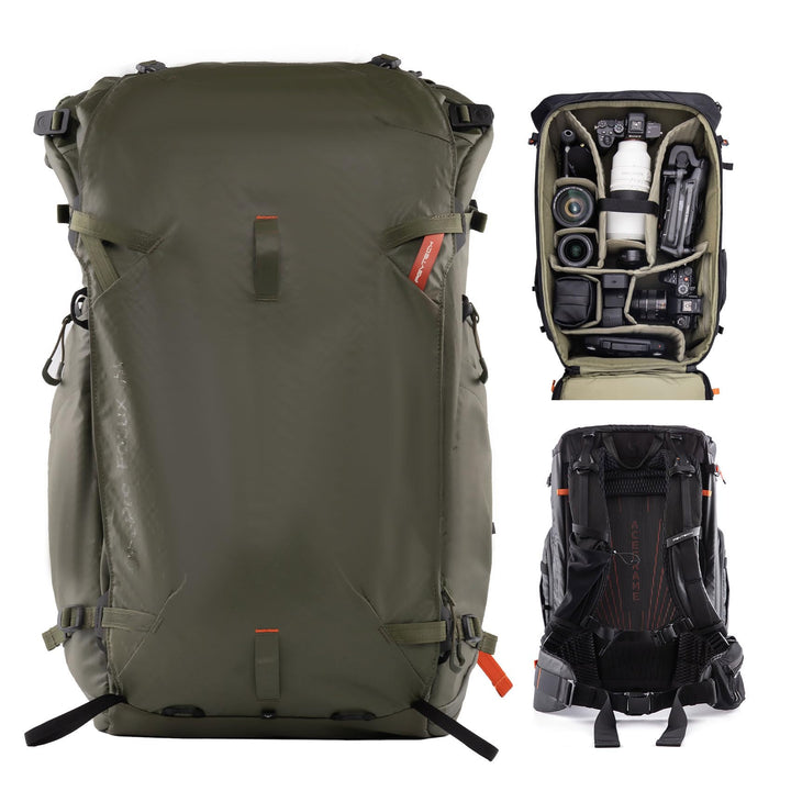 PGYTECH OnePro Focux 35L Rucksack Wasserdicht, Kamerarucksack für DSLR/SLR/Spiegellose Kameras/Objek