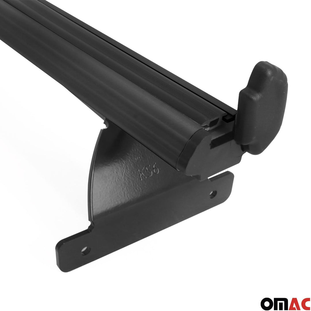 OMAC Heavy Duty Dachträger Querträger kompatibel mit Jeep Compass 2017-2025 – 2 Stangen – Aluminium