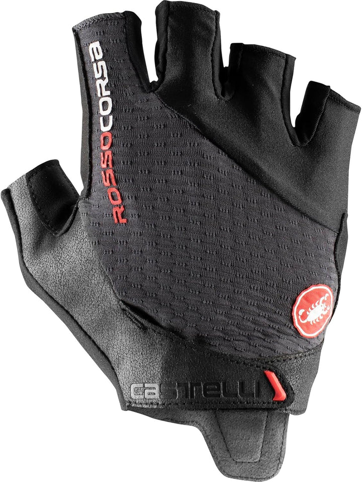 CASTELLI Men's Rosso Corsa Pro V Glove XS dunkelgrau, XS dunkelgrau