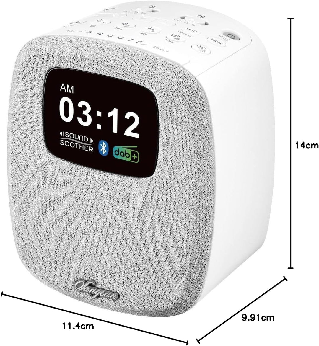 Sangean DCR-83 Tischradio DAB+, UKW AUX, Bluetooth, DAB+, UKW, USB Akku-Ladefunktion, Weckfunktion A