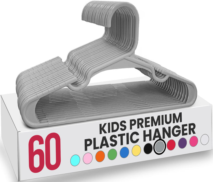 Utopia Home Kinder-Kleiderbügel, Kunststoff-Baby-Kleiderbügel für den Schrank, für Kleidung und Klei