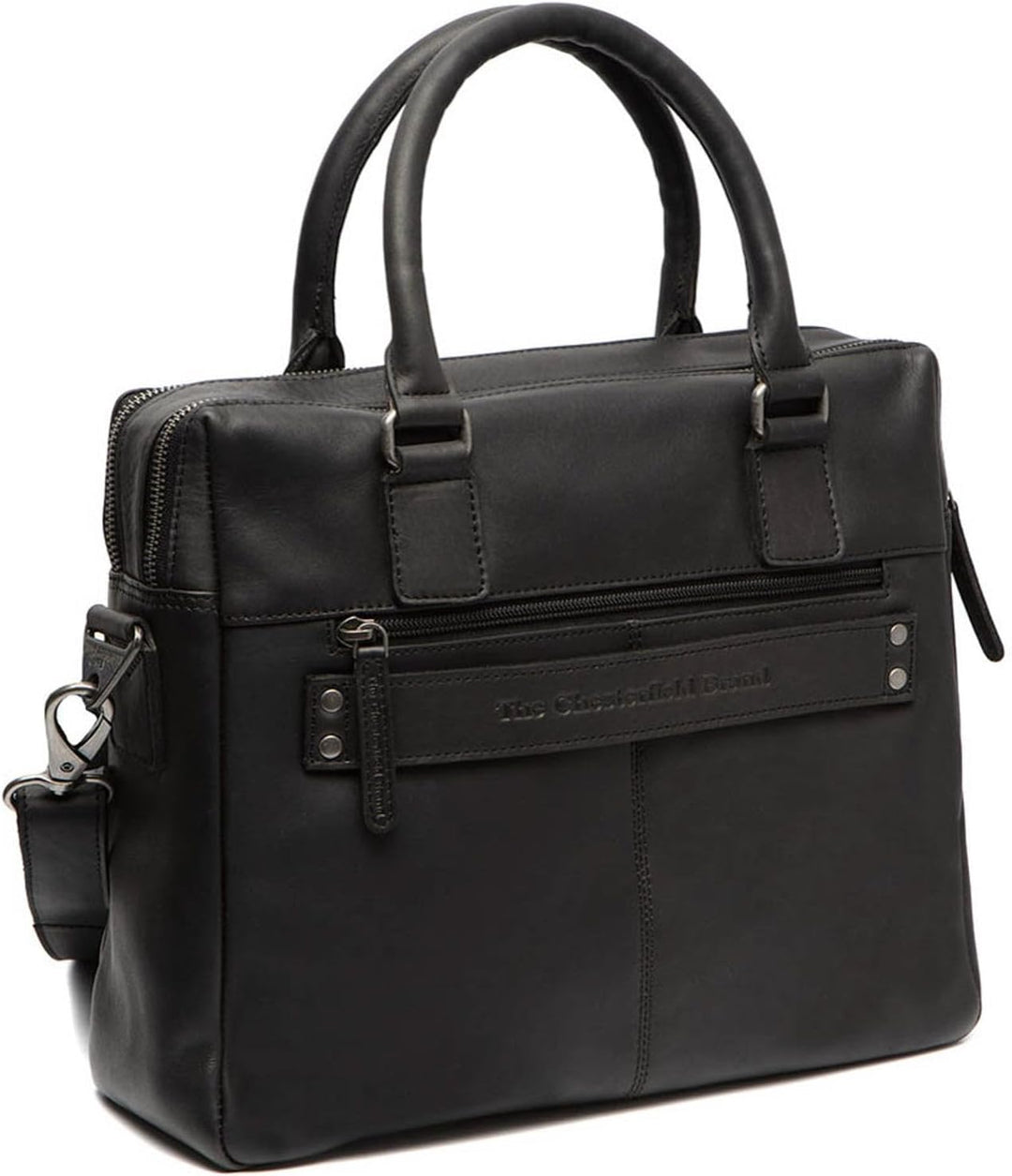 The Chesterfield Brand Santiago - Aktentasche 14" 32 cm Schwarz, Schwarz