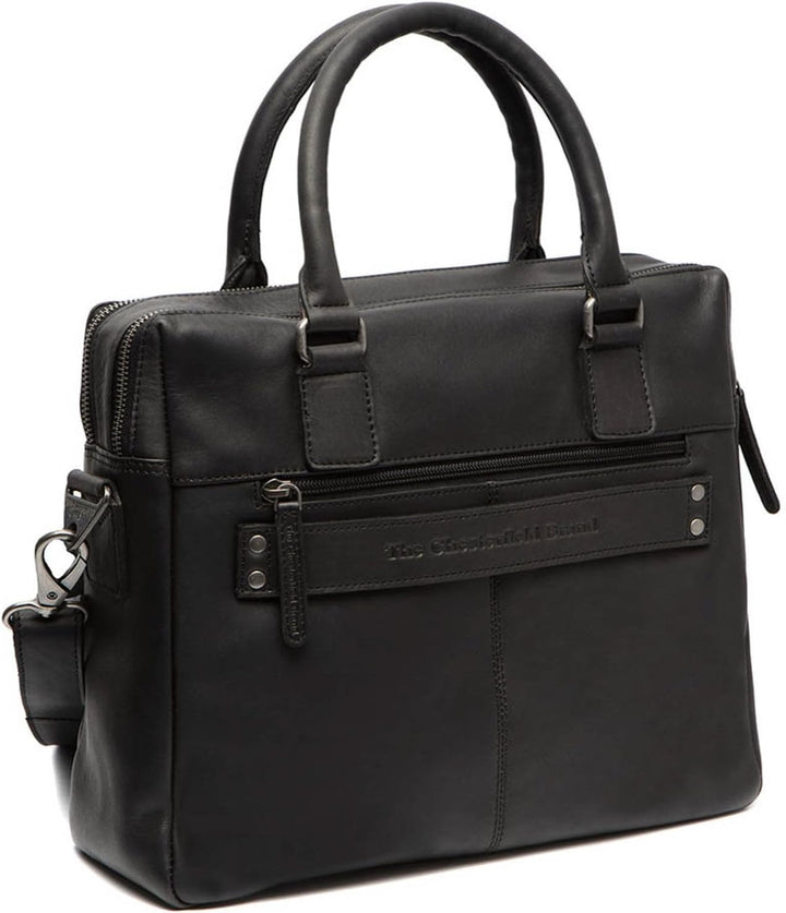 The Chesterfield Brand Santiago - Aktentasche 14" 32 cm Schwarz, Schwarz