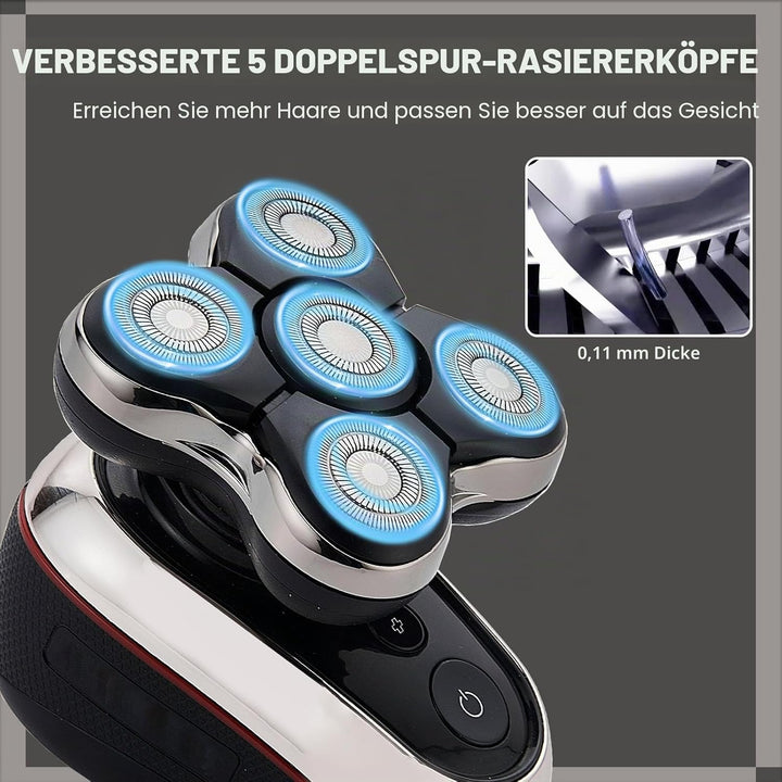 Ersatzköpfe kompatibel mit Remington XR1600,RX7,BOSS XR7120,XR7100 Series Rasierern, 1 Stück 1 Stück