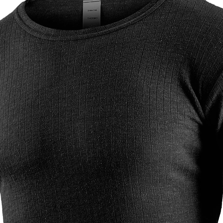 Black Snake® Thermounterhemd Thermounterwäsche Sport Unterhemden Herren 2 Stück Langarm 4XL Anthrazi