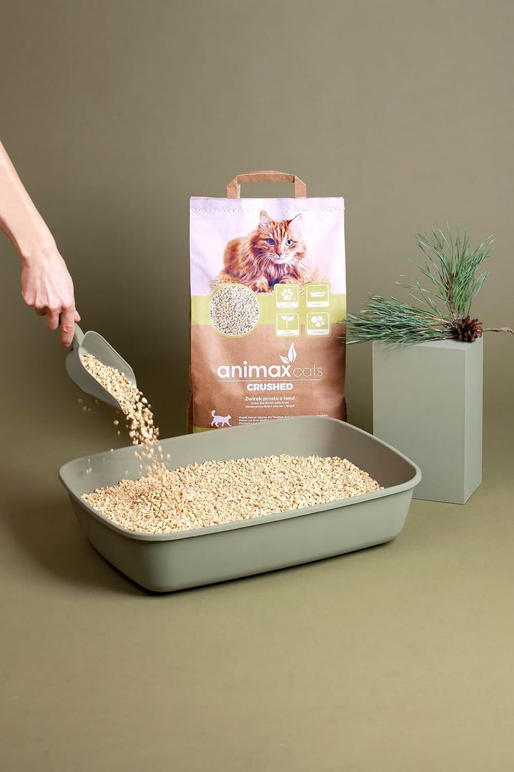 Klumpstreu für Katzen 28 L - Katzenstreu Klumpend - Staubfrei und Duft - 100% Natürliche von SEPIR,