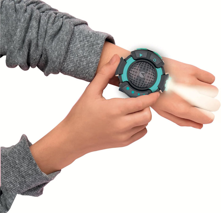 Galileo Spy Inkognito Spionage-Uhr - Hightech-Uhr mit Taschenlampe & Stimmenverzerrer für Spione, Ag