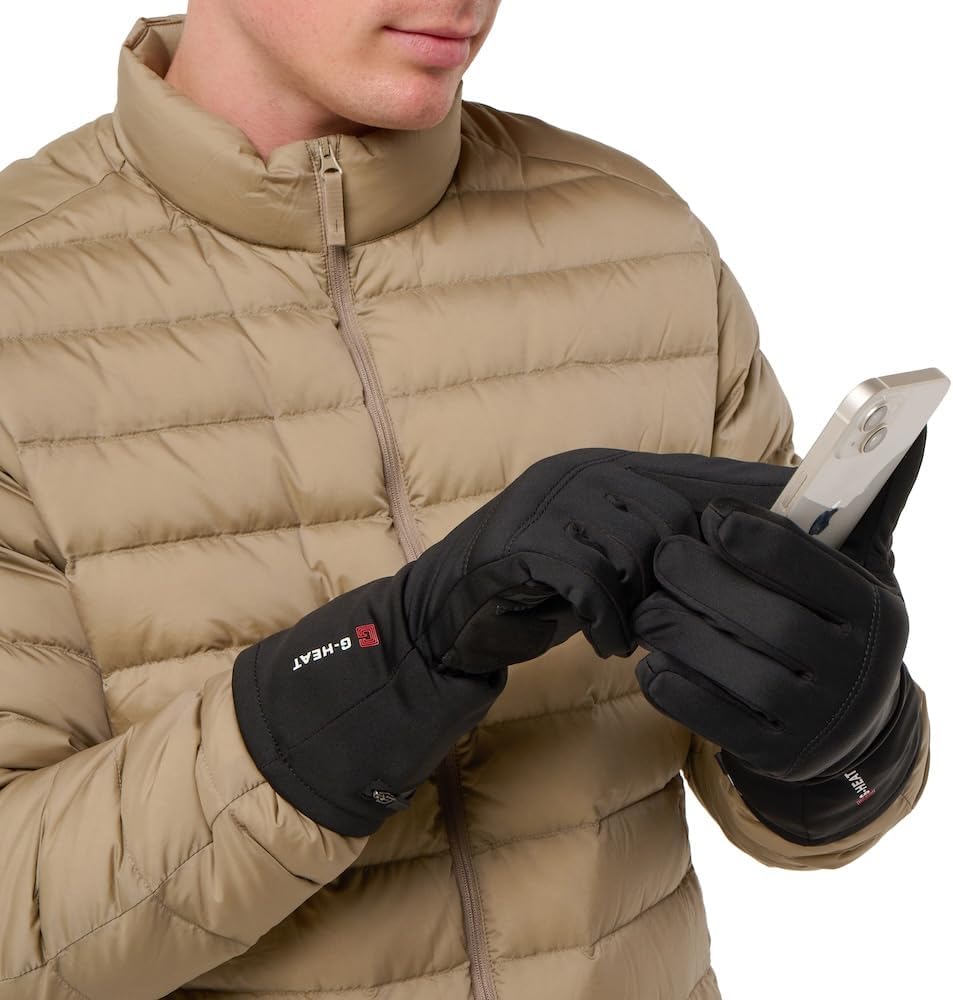 G-HEAT – Beheizbare Handschuhe für Herren & Damen mit Akku | Wasserabweisend, Winddicht, Silikon-Gri