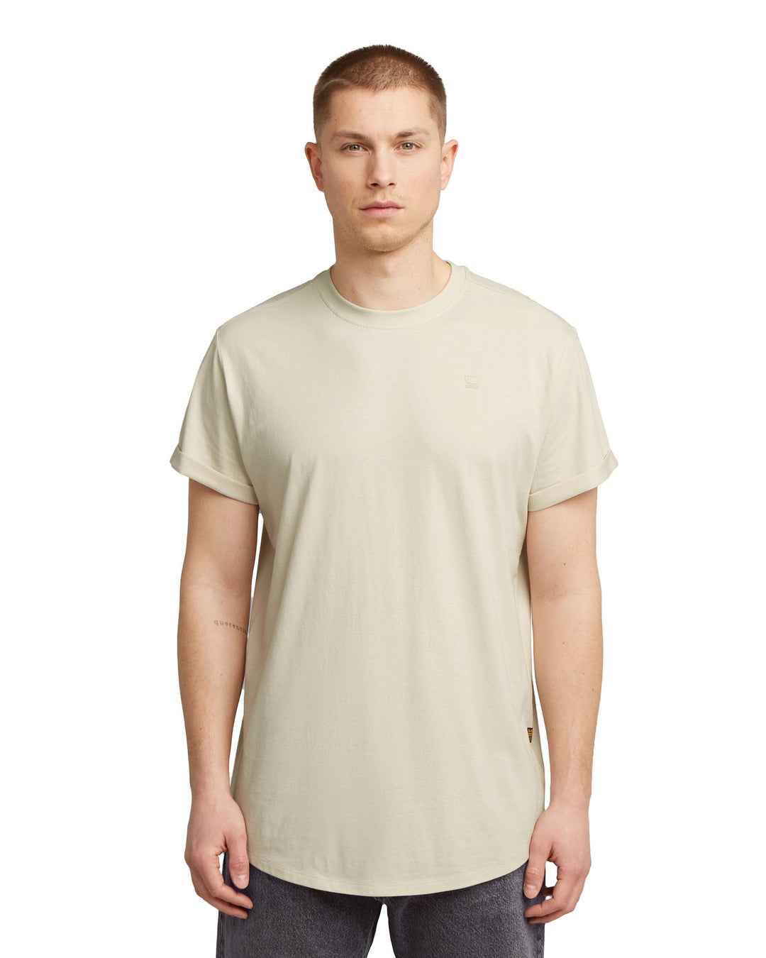 G-Star Herren Lash Sports Graphic Relaxed T-Shirts XS Beige (Whitebait D16396-b353-1603), XS Beige (
