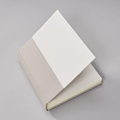 Semikolon 368743 Foto-Album Medium Natural Affair – 21,1x25,5 cm, 80 Seiten cremeweiss, für 160 Foto