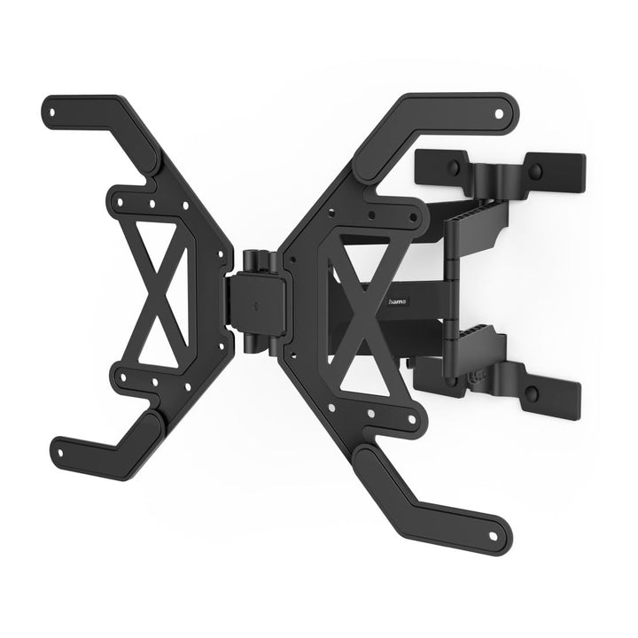 Hama TV Wandhalterung schwenkbar, neigbar, Slim (TV Wandhalterung 37-90 Zoll, VESA 100x100 bis VESA