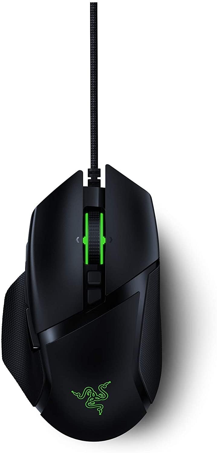 Razer Basilisk V2 - Kabelgebundene Gaming Maus mit 11 programmierbaren Tasten für PC/Mac (Optischer