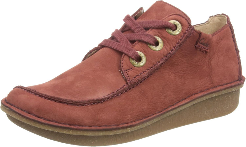 Clarks Damen Funny Dream Oxford 35.5 EU Chestnut Nubuck, 35.5 EU Chestnut Nubuck