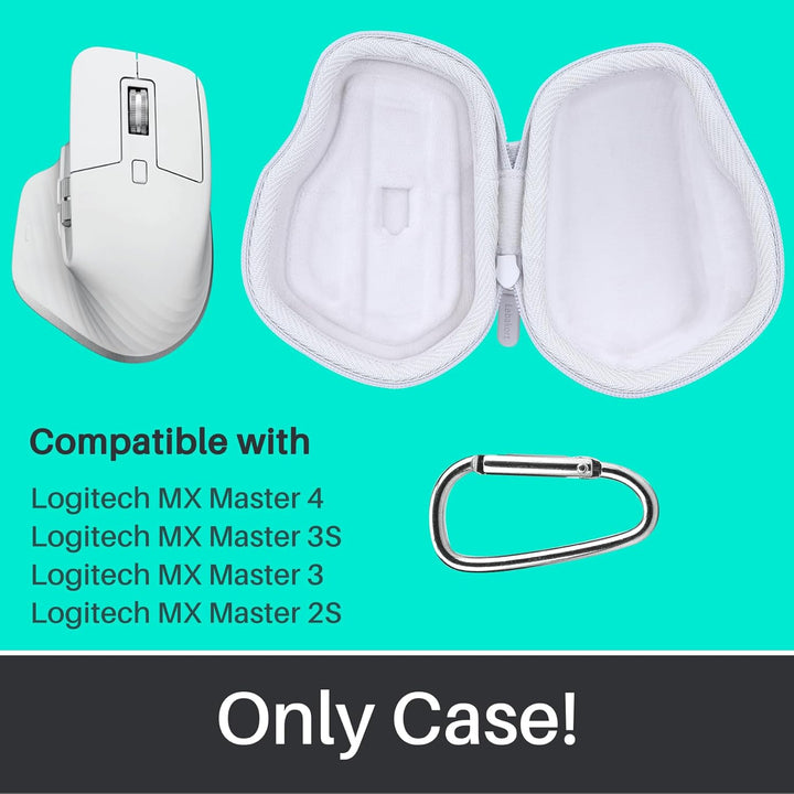 Hart Reise Schutz Hülle Etui Tasche für Logitech MX Master 4 / MX Master 3S / MX Master 3 / MX Matse