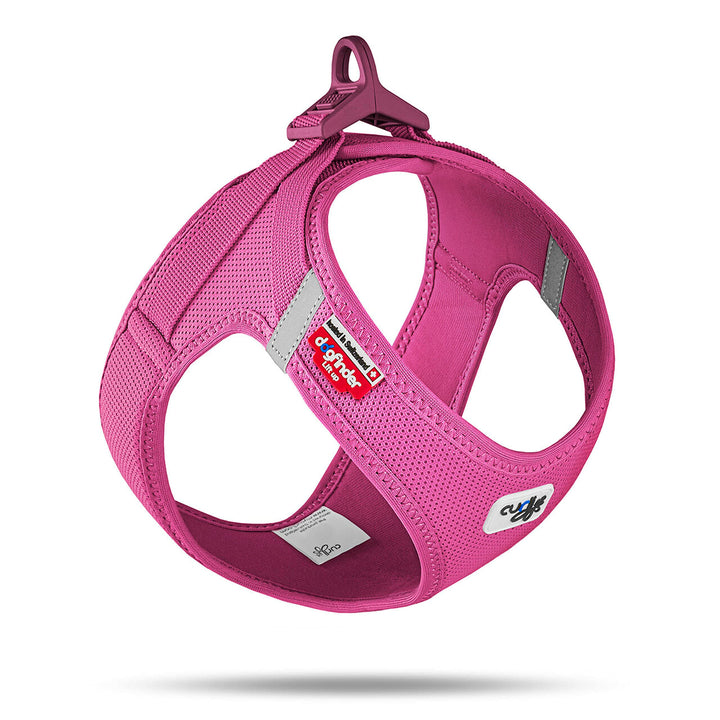 Vest Harness curli Clasp Air-Mesh Fuchsia L Rosa (Fuchsia) L Einfarbig, Rosa (Fuchsia) L Einfarbig