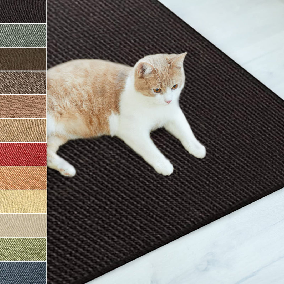 Floordirekt Sisal Fussmatte Teppich Vorleger Kratzteppich Katzenmöbel Kratzmatte Sisalmatte, widerst