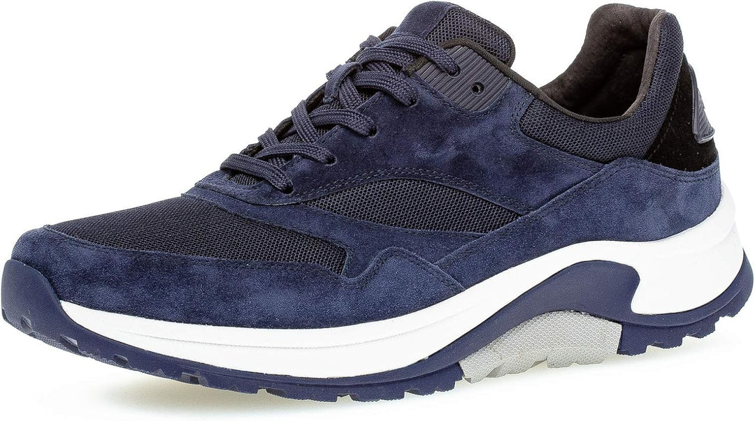 Pius Gabor Herren Sneaker Low, Männer Halbschuhe,Wechselfussbett 46.5 EU Blau, 46.5 EU Blau