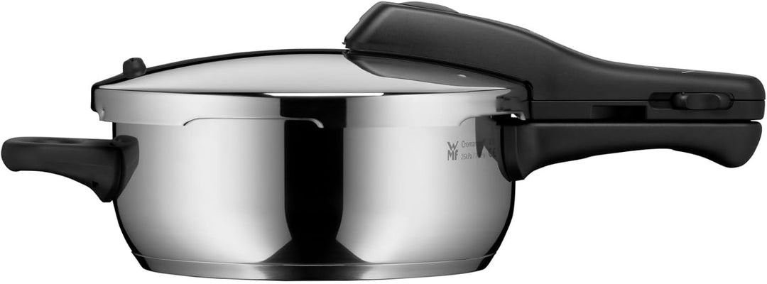 WMF Perfect One Pot Schnellkochtopf Induktion 3l, Dampfkochtopf, grosses Kochsignal, 2 Kochstufen, a