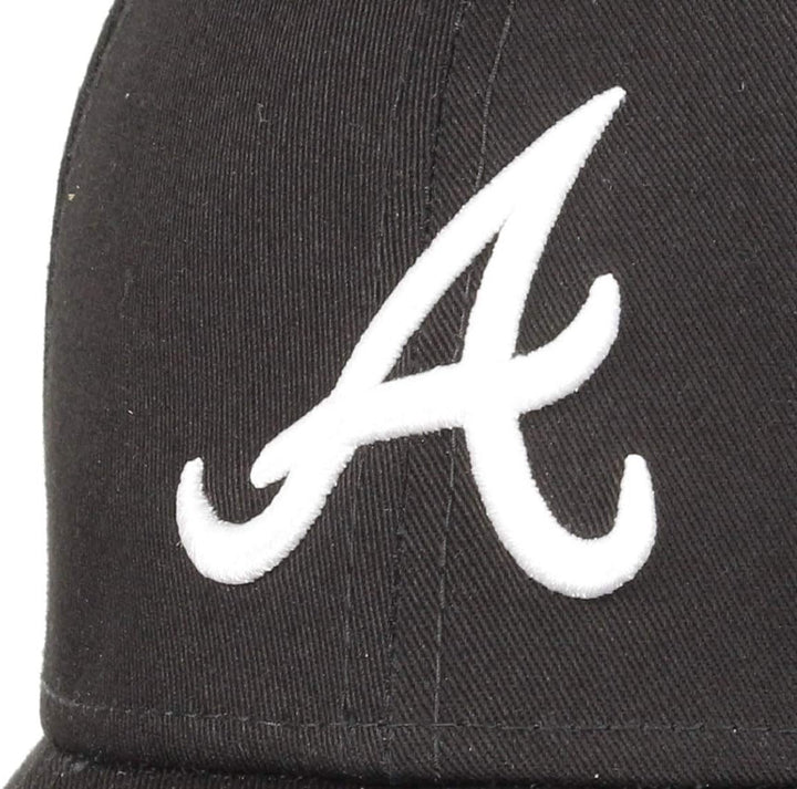 New Era MLB Cap verstellbar Basecap 9forty Baseball Kappe NY LA Rear Logo Einheitsgrösse Atlanta-Bla